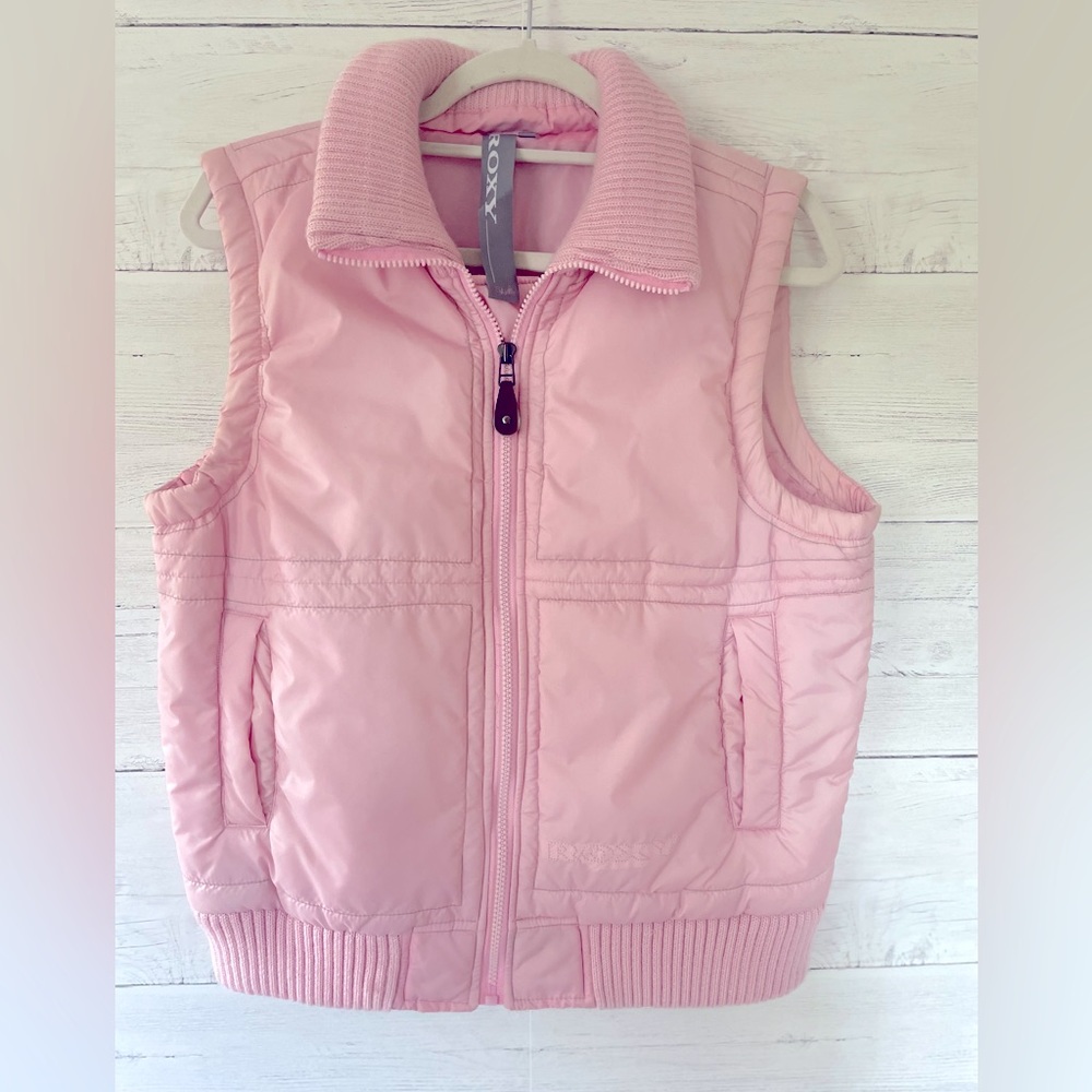 ROXY warm up vest. 🌸 baby PINK Size Med-Large